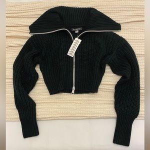 NWT Urban Outfitters Zip Sweater with Hood